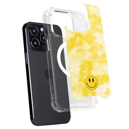 Yellow Tie Die iPhone 13 Pro MagSafe Case