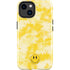 Yellow Tie Die iPhone 14 Plus Impact Case