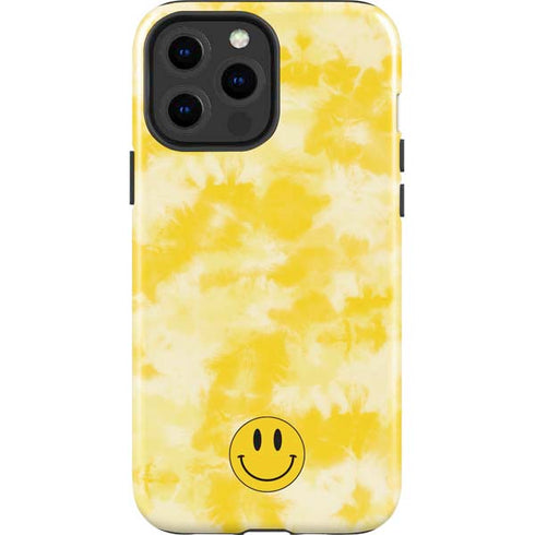 Yellow Tie Die iPhone 15 Pro Max Impact Case