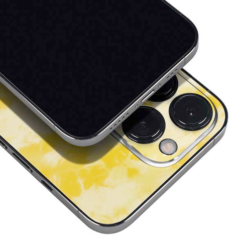 Yellow Tie Die iPhone 14 Pro Skin