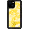 Yellow Tie Die iPhone 15 Waterproof Case