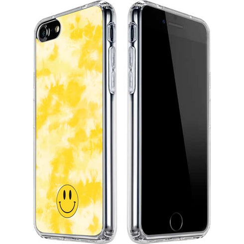 Yellow Tie Die iPhone SE (2nd & 3rd Gen) Clear Case