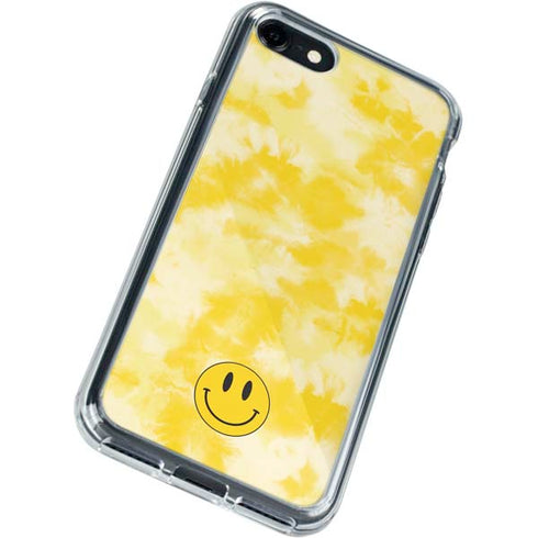 Yellow Tie Die iPhone SE (2nd & 3rd Gen) Clear Case