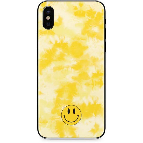 Yellow Tie Die iPhone X Skin