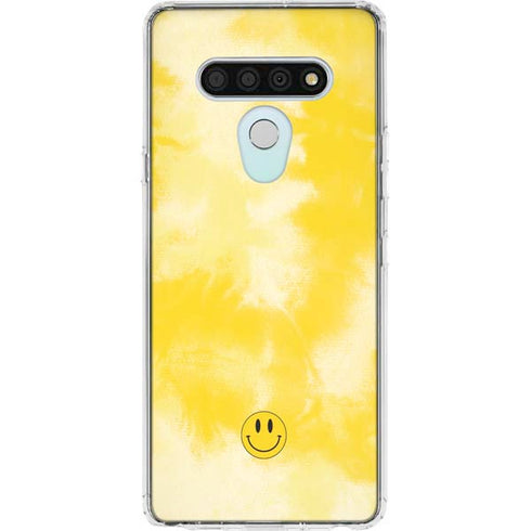Yellow Tie Die LG Stylo 6 Clear Case