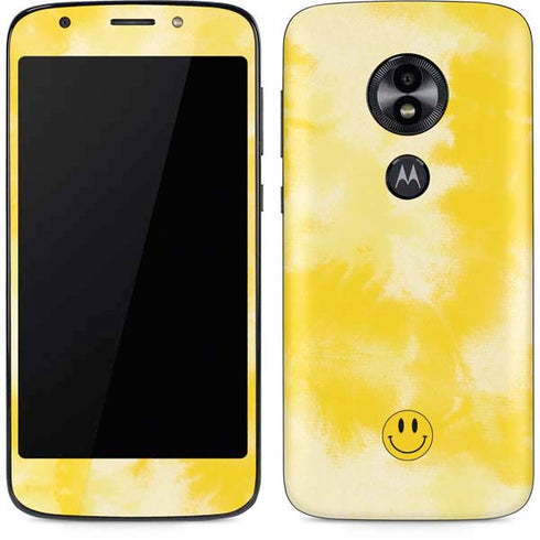Yellow Tie Die Moto E5 Play Skin