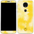 Yellow Tie Die Moto E5 Plus Skin