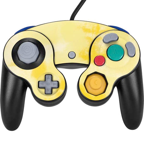Yellow Tie Die Nintendo GameCube Controller Skin