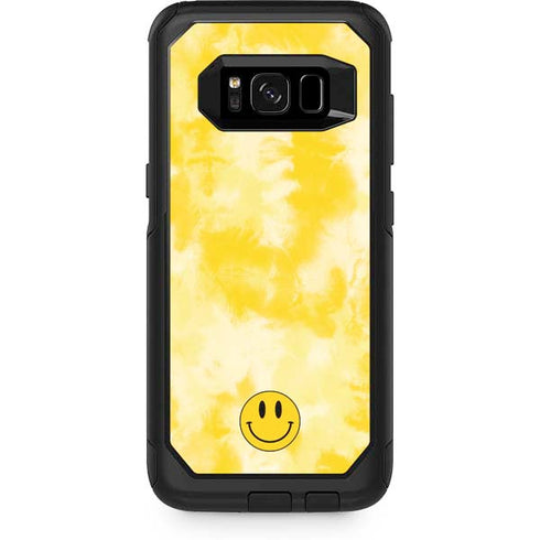 Yellow Tie Die Otterbox Commuter Galaxy Skin