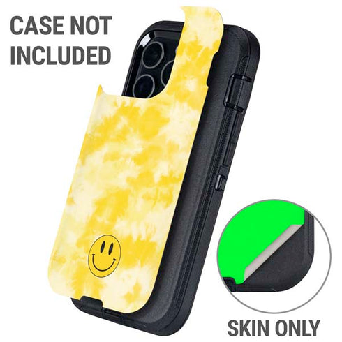 Yellow Tie Die Otterbox Defender iPhone Skin