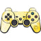 Yellow Tie Die PS3 Dual Shock wireless controller Skin