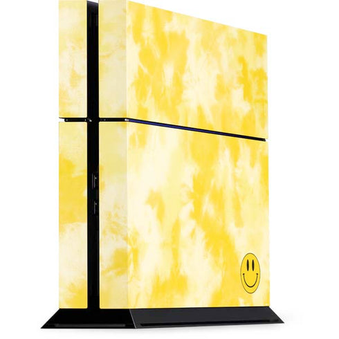 Yellow Tie Die PS4 Console Skin