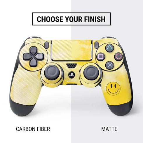 Yellow Tie Die PS4 Pro/Slim Controller Skin