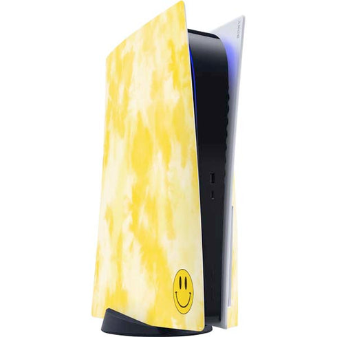 Yellow Tie Die PS5 Console Skin