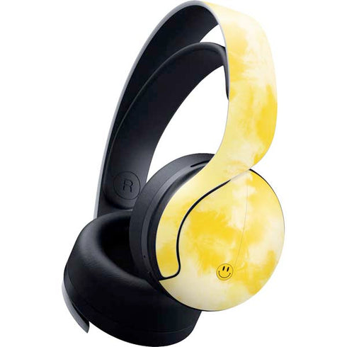 Yellow Tie Die PULSE 3D Wireless Headset for PS5 Skin