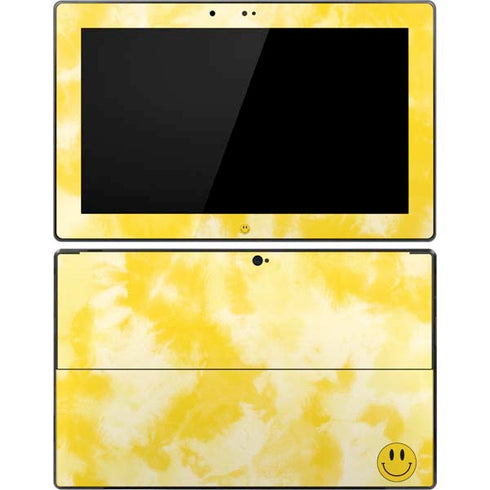 Yellow Tie Die Surface Pro Tablet Skin
