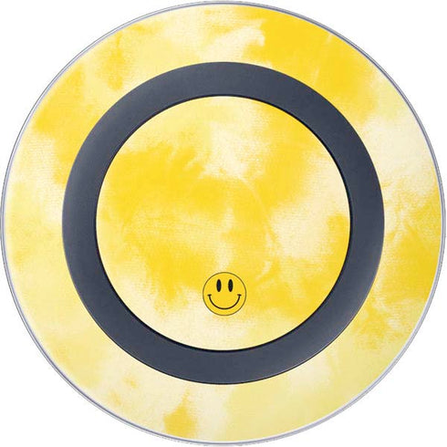 Yellow Tie Die Wireless Charger Skin