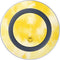 Yellow Tie Die Wireless Charger Skin