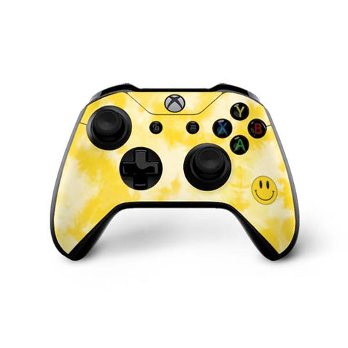 Yellow Tie Die Xbox One X Controller Skin