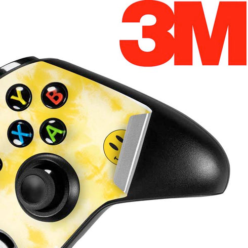 Yellow Tie Die Xbox One X Controller Skin