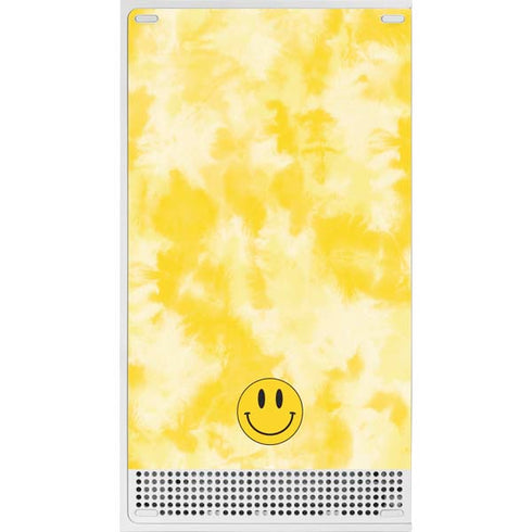 Yellow Tie Die Xbox Series S Console Skin