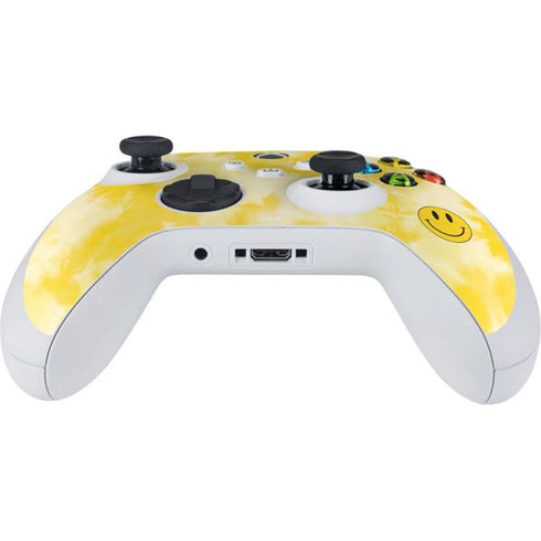 Yellow Tie Die Xbox Series S Controller Skin