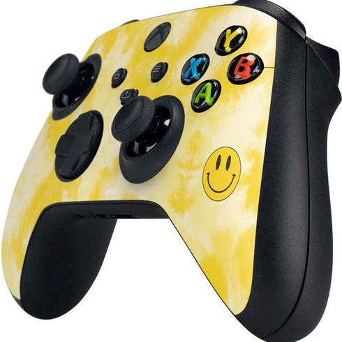 Yellow Tie Die Xbox Series X Controller Skin