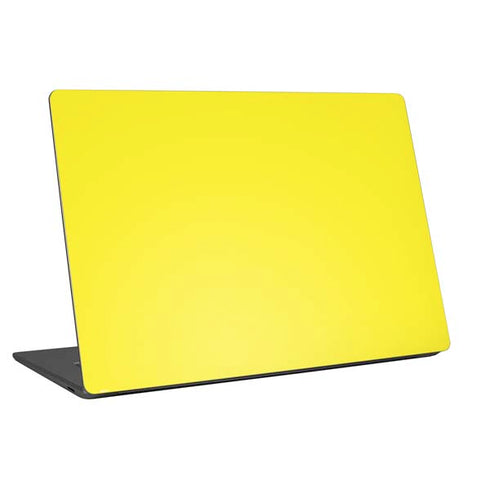 Yellow Solid Universal Laptop 16.6in (13.4 x 9.7in) Skin