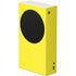 Yellow Solid Xbox Series S Console Skin