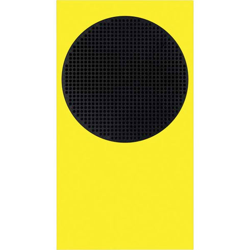 Yellow Solid Xbox Series S Console Skin