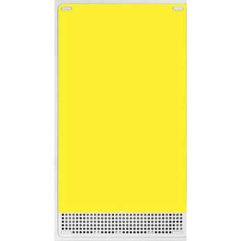 Yellow Solid Xbox Series S Console Skin