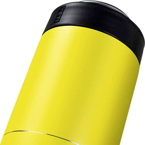 Yellow Solid Yeti Colster Can Insulator Skin