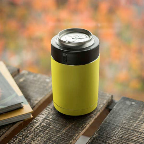 Yellow Solid Yeti Colster Can Insulator Skin