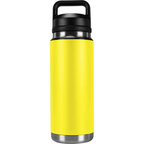 Yellow Solid YETI Rambler 26oz Bottle Skin
