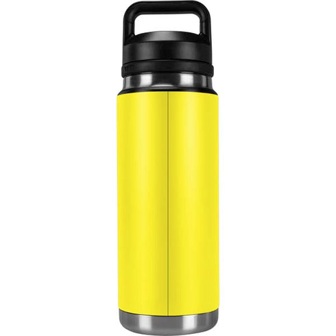 Yellow Solid YETI Rambler 26oz Bottle Skin