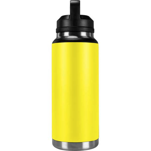 Yellow Solid YETI Rambler 36oz Bottle Skin