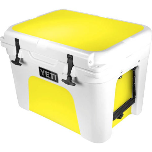 Yellow YETI Tundra 35 Hard Cooler Skin
