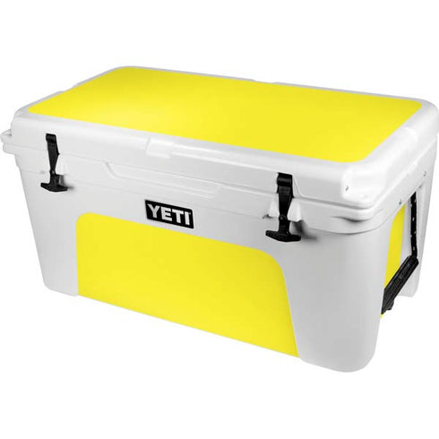 Yellow YETI Tundra 65 Hard Cooler Skin
