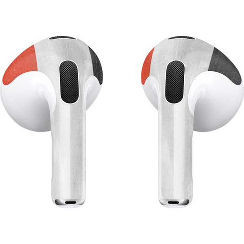Yemen Flag Distressed Apple AirPods (3rd Gen 2021) Skin