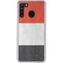 Yemen Flag Distressed Galaxy A21 Clear Case
