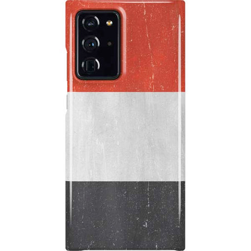 Yemen Flag Distressed Galaxy Note20 Ultra 5G Lite Case