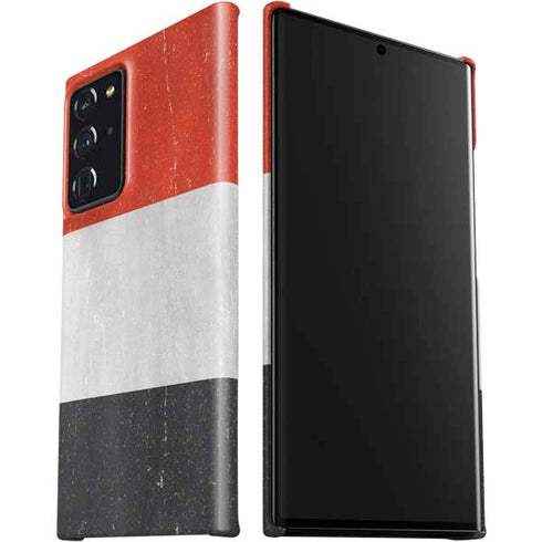 Yemen Flag Distressed Galaxy Note20 Ultra 5G Lite Case