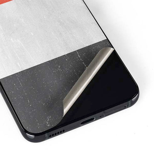 Yemen Flag Distressed Galaxy S22 Skin