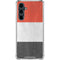 Yemen Flag Distressed Galaxy S23 FE Clear Case
