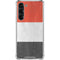 Yemen Flag Distressed Galaxy S23 Plus Clear Case