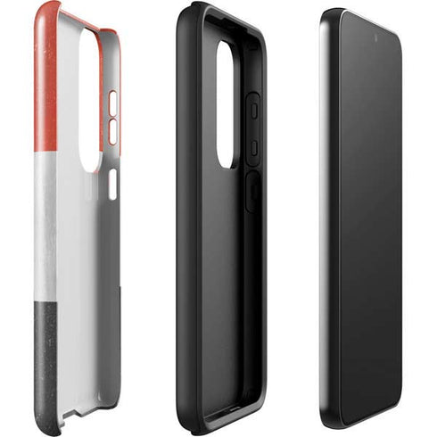 Yemen Flag Distressed Galaxy S23 Plus Pro Case