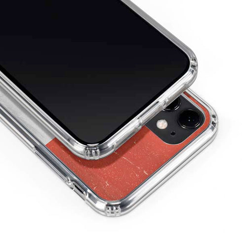 Yemen Flag Distressed iPhone 11 Clear Case