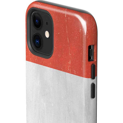 Yemen Flag Distressed iPhone 12 Impact Case