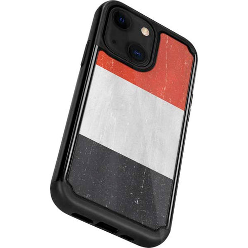Yemen Flag Distressed iPhone 13 Cargo Case