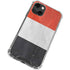 Yemen Flag Distressed iPhone 13 Mini Clear Case
